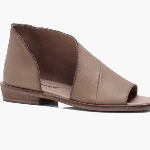 Free People Mont Blanc Asymmetrical Neutral Sandal EU NWOT